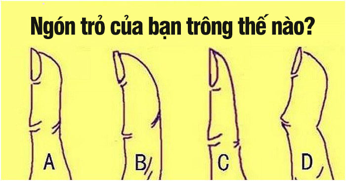 Chỉ cần nhìn ngón trỏ cũng biết bạn có khả năng phát tài hay không