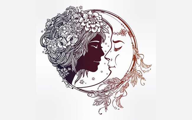 Nhìn thấy mặt trăng hay cô gái sẽ cho biết điểm thu hút ở bạn