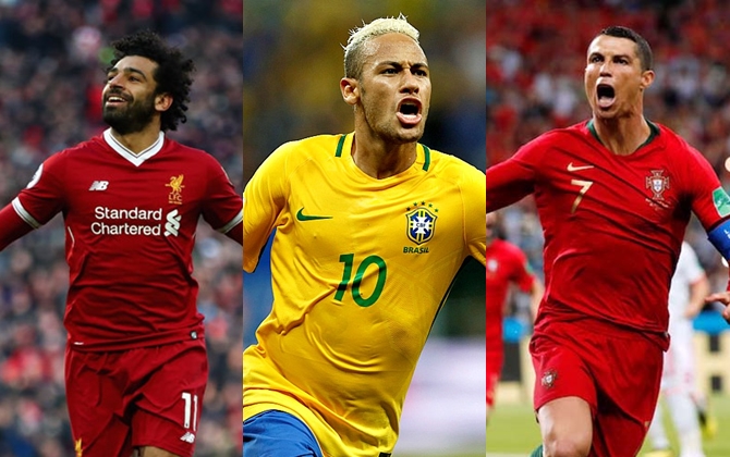 Bạn là ai trong các cầu thủ nổi tiếng thế giới tham dự World Cup 2018?