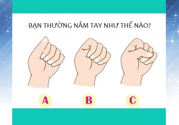 Cách bạn nắm tay sẽ hé lộ hậu vận của bạn sau này sẽ an nhan hay vẫn vất vả?