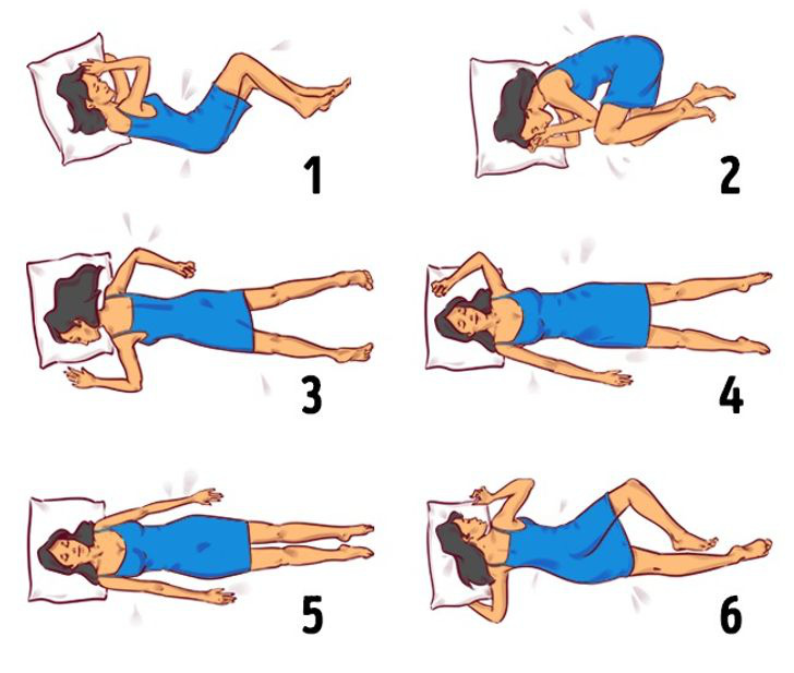 Đoán tính cách nổi trội của bạn qua tư thế ngủ
