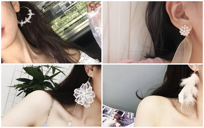 Chọn bông hoa tai mà bạn thích nhất để biết bạn mang khí chất của ai trong tứ đại mỹ nhân Trung Quốc