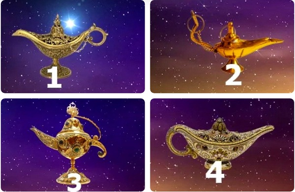Chọn một chiếc đèn thần để xem số phận chuẩn bị đem đến cho bạn điều gì trong tương lai, tình yêu, sự nghiệp hay tiền bạc