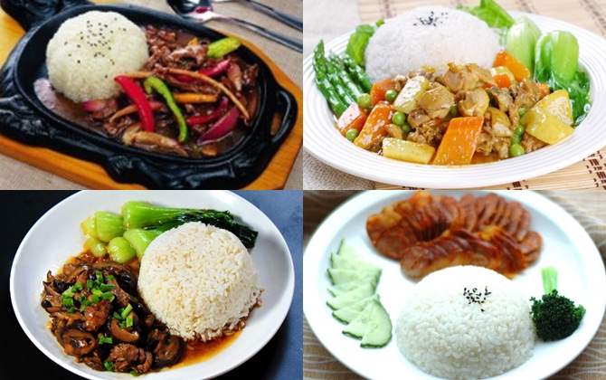 4 đĩa cơm bạn sẽ chọn đĩa cơm nào? Thử xem phần đời còn lại của bạn như thế nào