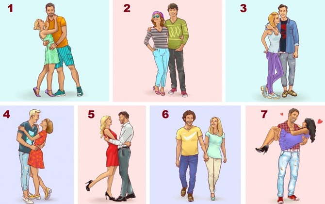 Chọn cặp đôi mà bạn nghĩ là hạnh phúc nhất và tìm hiểu thêm về tình yêu của bạn