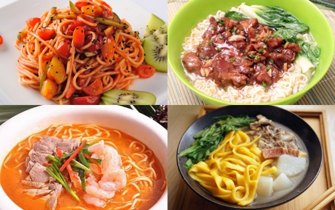 4 tô mì, bạn muốn ăn tô nào nhất? Thử xem bao lâu nữa bạn không còn khó khăn nữa