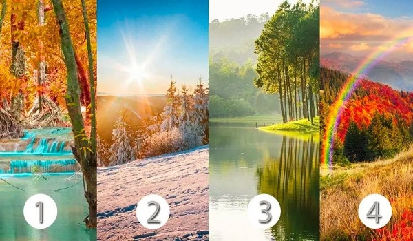 Chọn phong cảnh bạn yêu thích để biết rõ tâm lý, tình cảm của mình