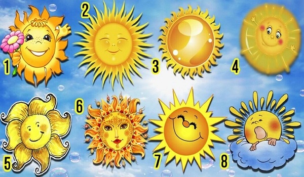 Chọn mặt trời và khám phá những bí mật còn ẩn giấu trong tâm hồn bạn