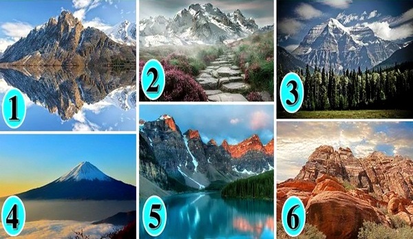 Chọn 1 ngọn núi và khám phá tiềm thức của bạn