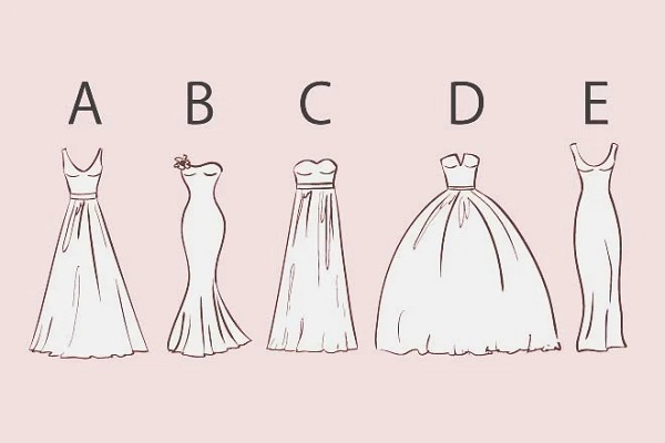 Chọn 1 váy cưới mà bạn thích nhất để biết chồng tương lai của bạn là người như thế nào
