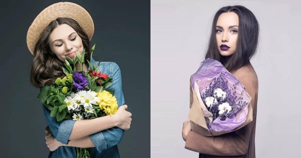 Chọn cô gái cầm hoa để biết bạn có được người mình yêu hay không