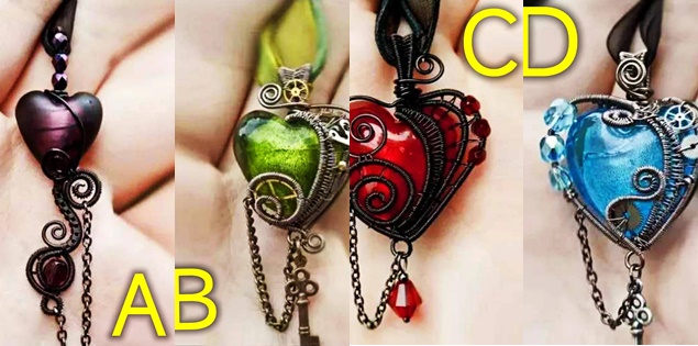 Chọn mặt dây chuyền thích nhất để xem bạn có biết cách nắm bắt trong tình yêu không