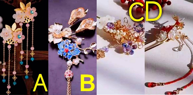Chọn một chiếc trâm cài tóc để biết bạn thiếu thứ gì từ khi sinh ra