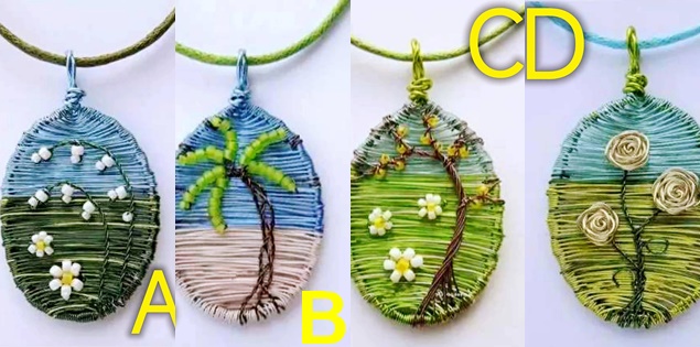 Chọn mặt dây chuyền thủ công thích nhất để biết bạn sẽ gặp được tình yêu đích thực của mình ở đâu